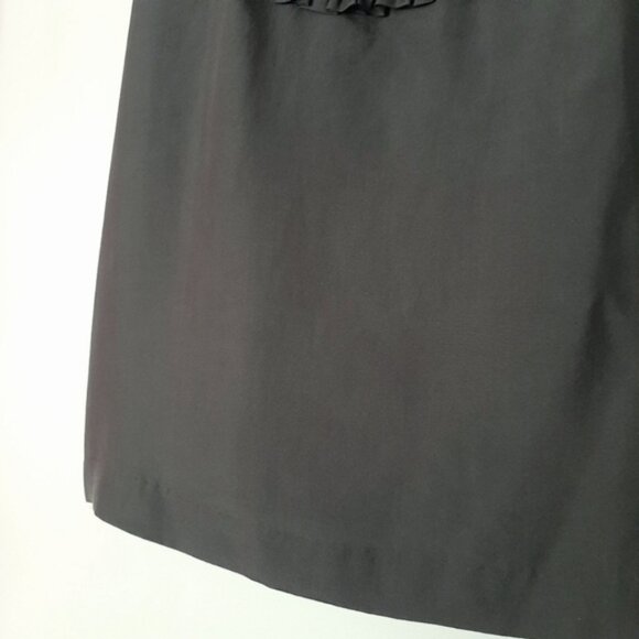 BANANA REPUBLIC 100% Silk Lightweight Shell Tank Top Scoop Neck Black Sz M P - Picture 8 of 14